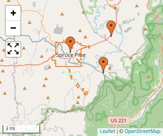 Area schools map